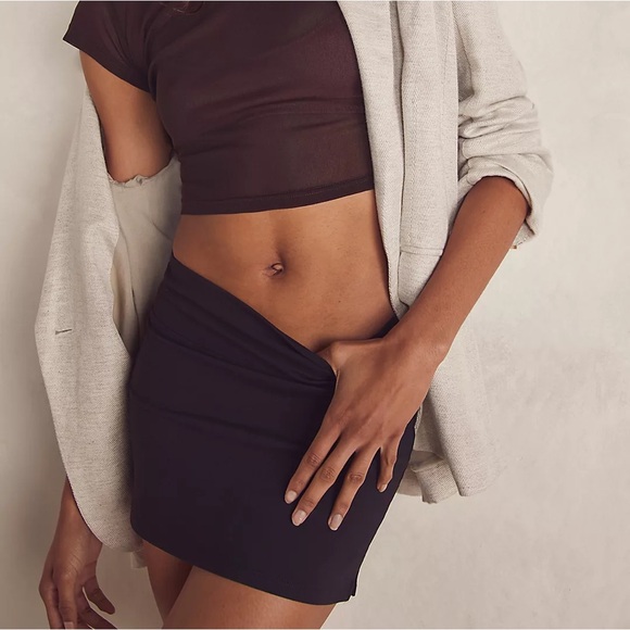 NWOT Free People Micro Mini Half Slip - Picture 3 of 4